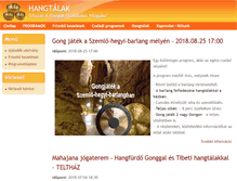 Tablet Screenshot of hangtalak.hu